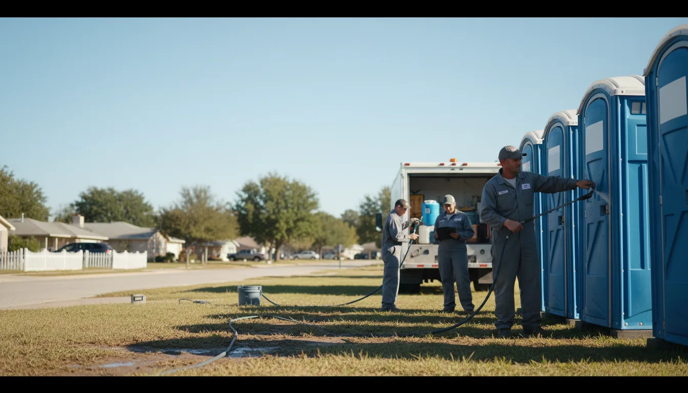 Long-Term Portable Toilet Rental in Cedar Grove, WI near me